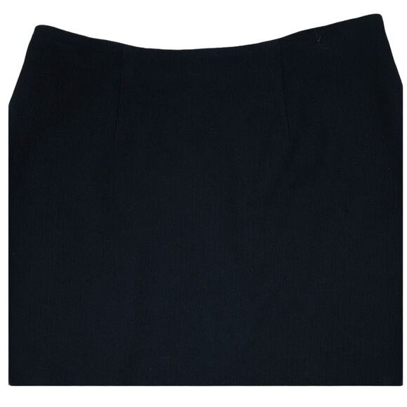 VINTAGE ALEX GARFIELD A-Line Skirt Ribbed Zipper USA office business 10 EUC - Picture 3 of 8